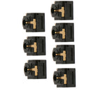 Qty(7 Pcs) 3.5mm Jack Headphone Audio Component Port Part for Xbox One Black