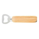 Stainless Steel Bottle Opener Wood Handle Drink Beer Lid Kitchen Launcher