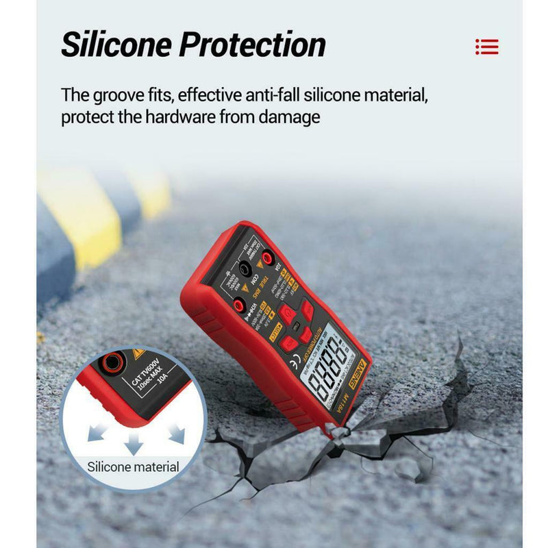 Digital Voltmeter Ammeter Multimeter Volt AC DC  Meter Checker