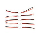5Pairs 3.7V 1s Lipo Battery Male&Female Plug Charging Cable RC Parts  TO
