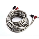 High Quality 5M 2 RCA to 2 RCA Plug Twisted-Pair Car Stereo Audio Copper Cable