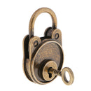 Old Style Small Padlocks Key Lock Latch Hasps for Cabinet Suitcase Door