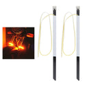 2x Motorcycle Cycling Flexible Turn Signal Amber Brake Tail Light Universal