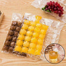 10pcs Clear Disposable Bag Ice Cube Bags Fridge Freezer Plastic Cubes Maker C2I1