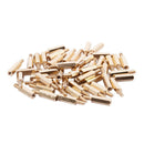50 Pcs M3 3mm Male Female Brass PCB Spacer Hex Stand-Off Pillar 20mm Y5Q6