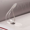 Mini Portable Led Book Light, Battery Buttom Bookmark Led Reading Light, Ul