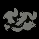 Christmas Squirrel nuts Set Cutting Dies For Scrapbooking Card Craft Decor  Z