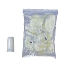 500pcs/bag Natural Flat Shape False Nail Art Tips UV Gel Manicure Tools (3) A