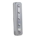 5 LED Light Under Cabinet Wardrobe Kitchen Closet Push Tap Touch Lamp Blub