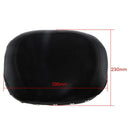 Universal Motorcycle Passenger Sissy Bar Backrest Seat Cushion Pad Cover 8