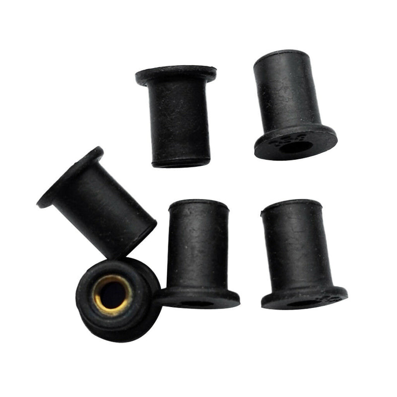 12 pcs Metric Rubber Well Nuts Blind Fastener Wellnuts Kayak Accessories