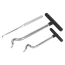 3 Piece Seal Puller / Remover Set - For Safe Removal Of O Rings And Seals