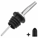 12Pcs Stainless Steel Spirit Bottle Speed Pourers Olive Oil Wine Pourer wit