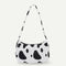 Cow Milk Printed Women Handbag Tote Female Casual Underarm Shoulder Bag (2)