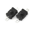 10pcs Flashlight Torch Switches Touch Latching Push Button Switches 250V 1.5A  Z
