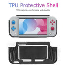 Shockproof TPU Shell Protector w/6 Card Slot Fit for Nintend Switch Lite Console