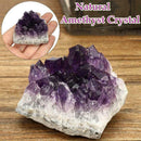Natural Amethyst Quartz Geode Druzy Crystal Cluster Specimen Healing Best G3I1