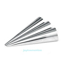 3pcs Stainless Steel Croissant Cake Baking Mold DIY Spiral Tube Horn Bread Maker