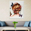 Butterfly Girl 5D DIY Diamond Painting Mosaic Cross Stitch Embroidery Decor