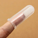 Kids Baby Finger Toothbrush Infant Soft Silicone Teeth Rubber Massager Brus Y6U5