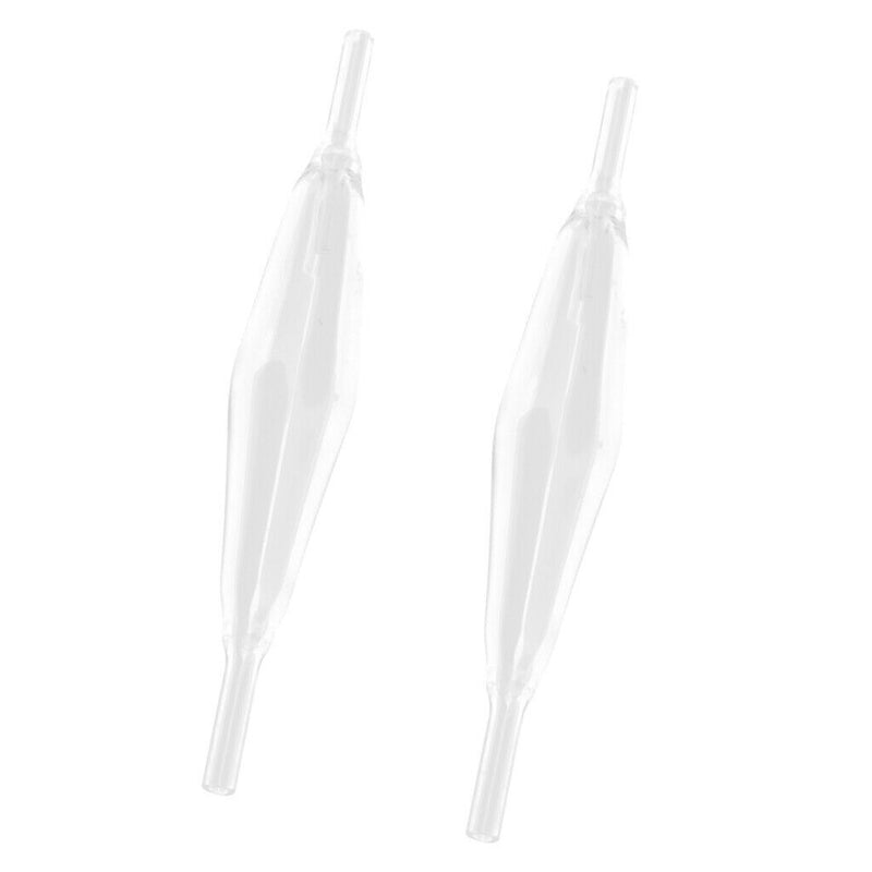 2pcs Aquarium CO2 Glass Bubble Counter For Fish Live Plant Planted Tank