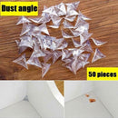 Cleaning Nook 50Pcs Cabinet Cover Cupboard Anti Dust Transparent Drawer Corner