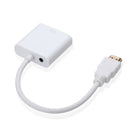 VGA Male To HDMI Output 1080P HD+ Audio TV AV HDTV Video Cable Converter A IOS