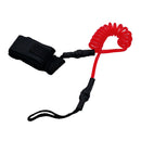 Paddle Safety Rod Elastic Leash Boats Raft Stretch Rope Red Plastic Unbranded