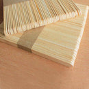 300 PCS Natural Wood Popsicle Sticks, Wooden Popsicle Stick, Homemade Ice C W7P6