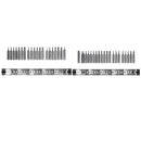 2 Sets 1/8inch/4mm Hex S2 Alloy Steel Magnetic Screwdriver Bit Precision Screw