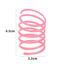 10pcs Plastic Cat Teaser Spring Pet Funny Interactive Flexible Coil Toys