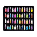 48 Color Glass Bottle Slime DIY Filler Supplies Nail Jewelry Nail Accessory