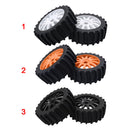 Different Color RC Car Wheel Tires 1/8 RC Buggy Wheel Accessories White