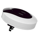 LED Night Light with Dual USB Phone Charger Light Sensor Control Wall Lamp