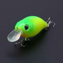 5Pcs 5cm 4.2g Artificial Lifelike Lure Fishing Crankbait Lure Fishing Baits