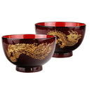2 Pieces Dinner Bowls, 4.5" in dia, Salad Cereal Bowl Set Hand Crafted