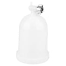 Spray-Gun Pot, 400Ml Plastic Side Feed Plastic Paint Cup Paint Spray-Gun Cu