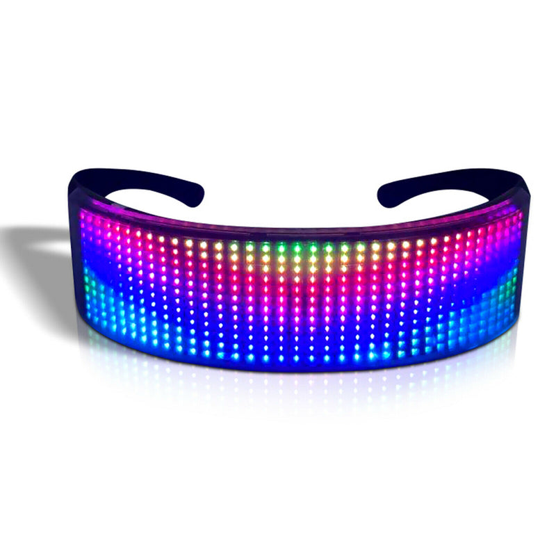 Smart LED Sunglasses Glasses Club Party Light Up Glowing Eye Glasses Sports