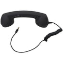 3.5mm Retro Radiation-Proof Telephone Handset Cell Phone Receiver (Black)