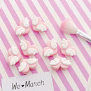 Love Wing Clip Photo Paper Notes Pink Clip DIY Photo Decoration Wall A4A1
