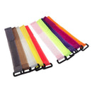 10pcs Fishing Rod Straps Belts Cable Pole Tie 20cm Rod Pole Suspenders Belts
