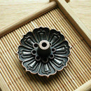 9 Holes Lotus Flower Incense Burner Holder Plate For Stick Cone Incense