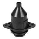 Universal 24V 7 Pin EU Round Socket Plug Connector Adapter for Trailer Auto