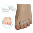 2x Silicone Gel Toe Finger Separator Bunion Guard Hallux Foot Massager Valg S1L4