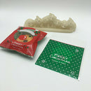 100pcs Candy bags Cute bag Pattern of Santa Claus Bag pouch for candy biscu T9H4
