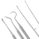 5pcs DENTAL SET DENTAL CLEANING TOOTHPIECE DENTAL END DENTAL MIRR_