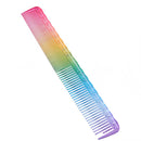 Anti-Static Rainbow Hair Comb Double Head Entangled Hair Styling Tool (7) A