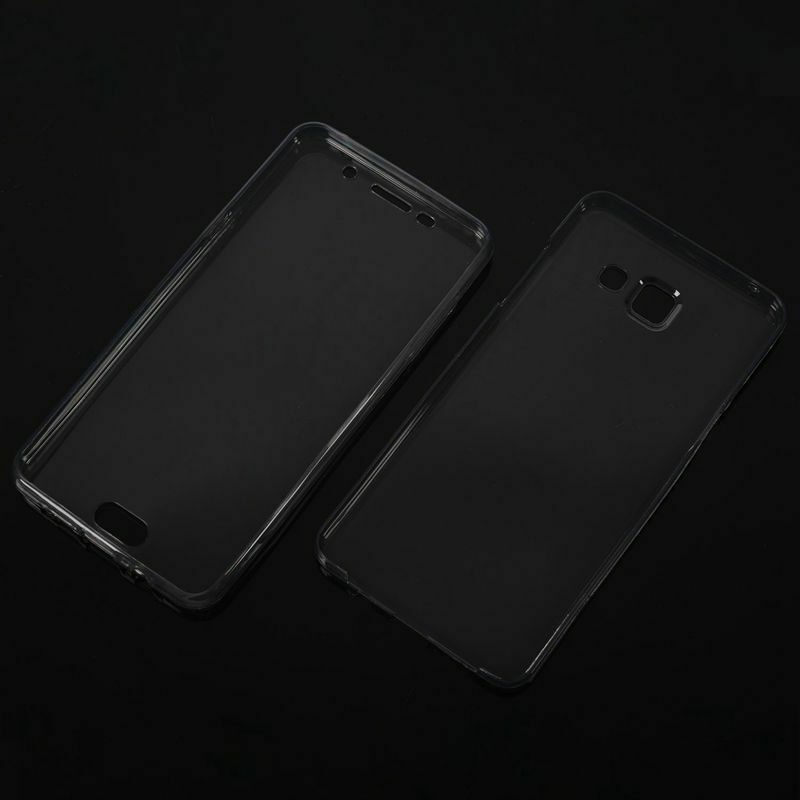 360 Degree Mobile Phone Cover Protective Cover TPU Case Front + Back for Sa K3Z9