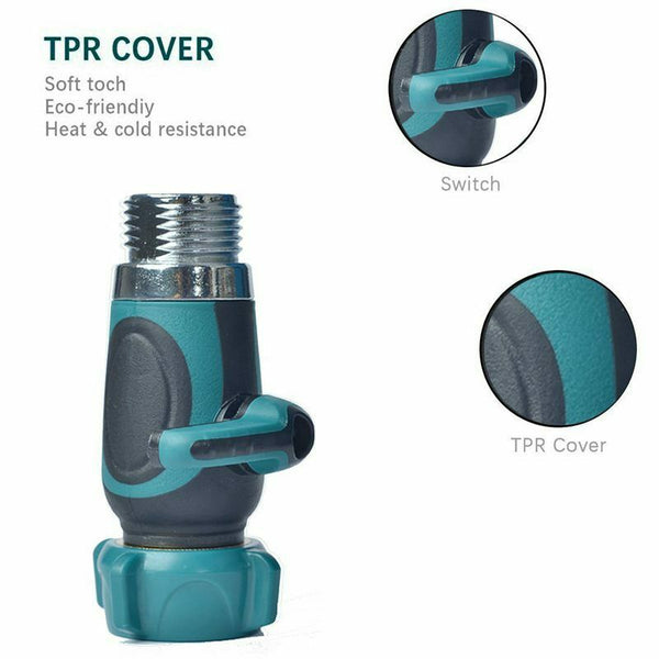 Garden Hose to Shut Off Valve Connect Outside Spigot Friendly Faucet Extens