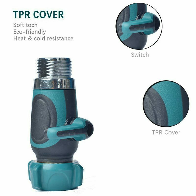 Garden Hose to Shut Off Valve Connect Outside Spigot Friendly Faucet Extens